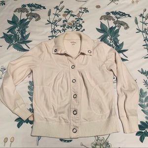 NY & Co Button Down Sweatshirt